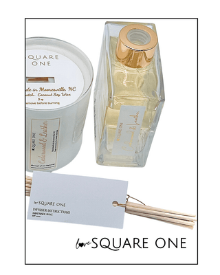 Cedarwood & Leather Diffuser - Love Square One