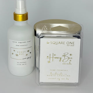 Honey Bee Wax Melt, Warm Honey Citrus, 2oz - Love Square One