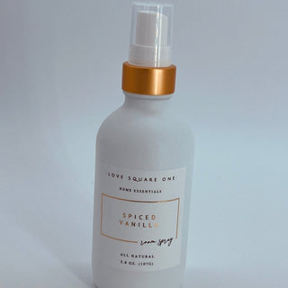 Spiced Vanilla Room Spray, Cozy Vanilla Cinnamon 3oz - Love Square One