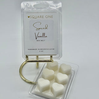Spiced Vanilla Wax Melts, Cozy Vanilla Cinnamon - Love Square One