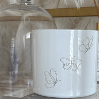 Sweet Tuscan Cashmere Candle, Butterfly Design - Love Square One
