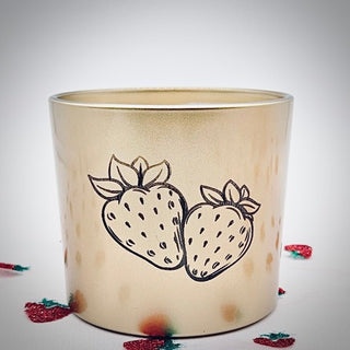 “Strawberry Kiss” Candle: A Tribute to Aria’s Memory & Support for Families Facing Pediatric Cancer - Love Square One
