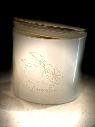 (Premium) Limoncello Candle, Bright Lemon Vanilla, Design