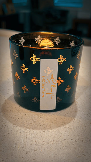 Honey Bee Candle, Warm Honey Citrus, 9 oz