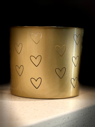 Enchanted in Florence – Heart Wrap - Vanilla Luxury Fragranced Candle, 9 oz