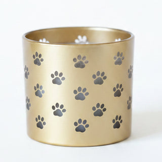 Gold PAWpercorn & Citrus Paw Wrap Design Candle