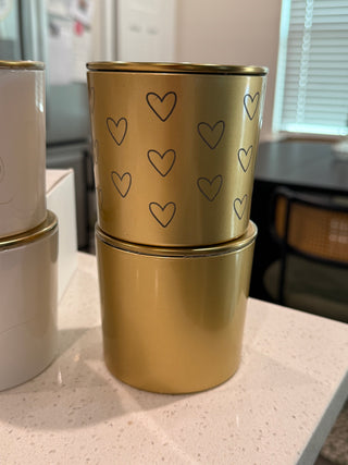 Enchanted in Florence – Heart Wrap - Vanilla Luxury Fragranced Candle, 9 oz