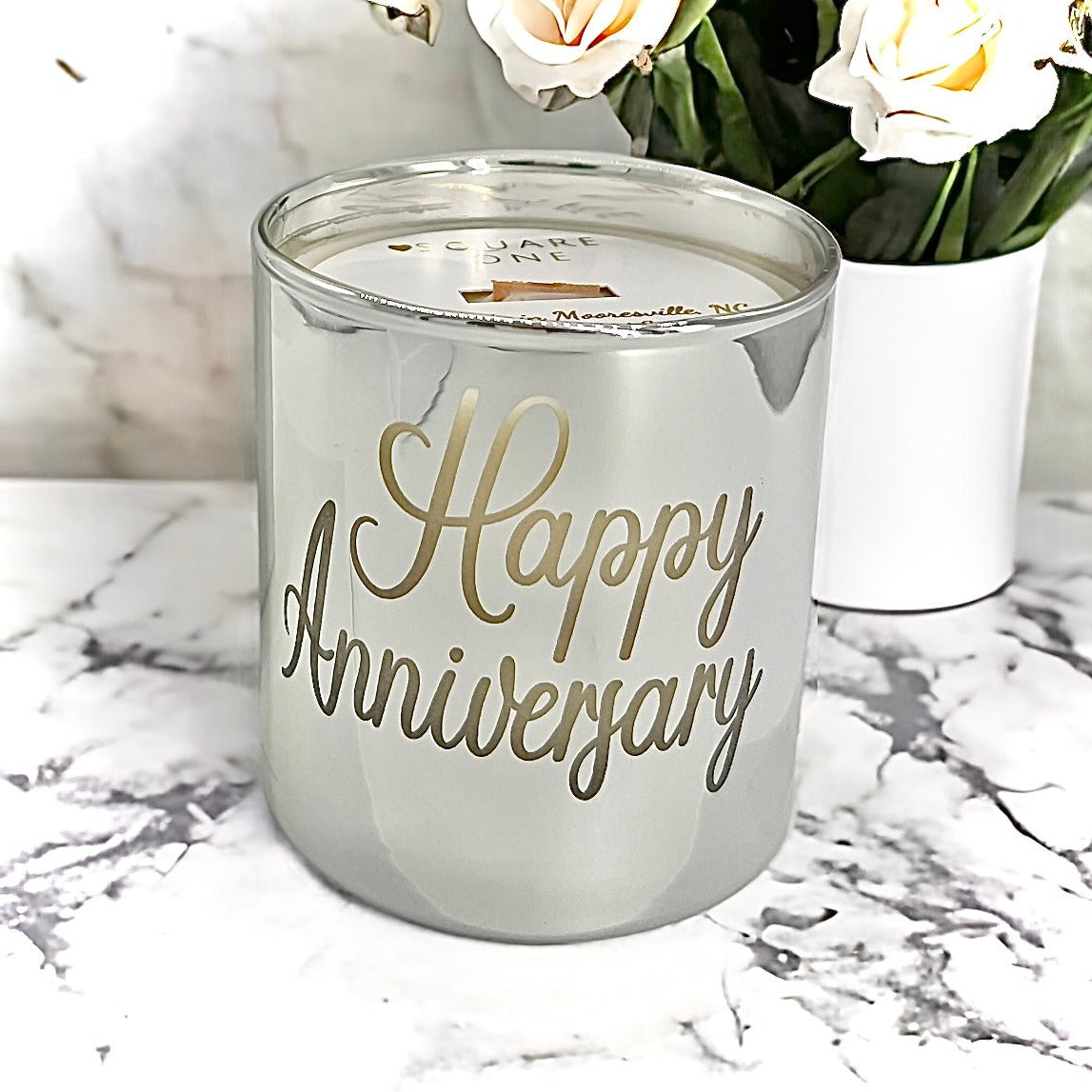 Happy Anniversary Candle