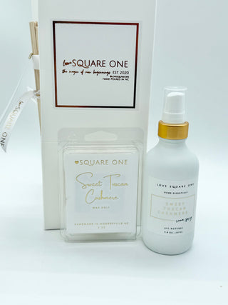 Sweet Tuscan Cashmere Wax Melt, Soft Vanilla Amber, 2 oz