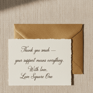 Handwritten note for everyone.