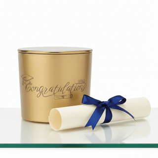 Cedarwood & Leather | Congrats Grad 2026 Candle - Love Square One