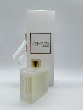 Cedarwood & Leather Reed Diffuser: Warm & Grounded - Love Square One
