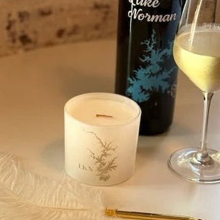 Custom Lake Design Candle - Love Square One