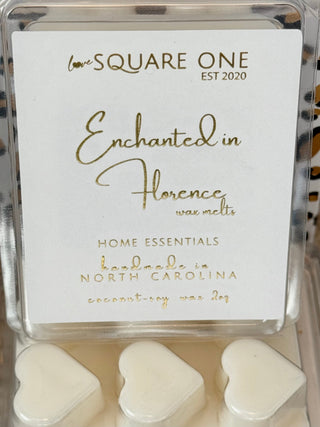 Enchanted in Florence – Vanilla Luxury Fragranced Wax Melt 2oz - Love Square One