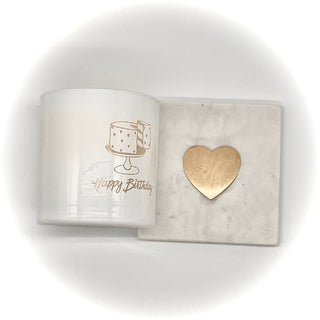 Happy Birthday Candle with Gift box & Wick Trimmers! - Love Square One