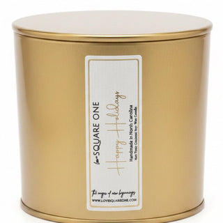Happy Holidays 9oz Candle - Love Square One