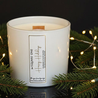 Happy Holidays 9oz Candle - Love Square One