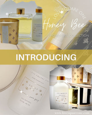 Honey Bee Diffuser, Honeyed Citrus 6oz. - Love Square One