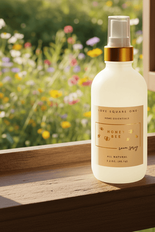 Honey Bee Room Spray, Warm Honey Citrus, 3.2 oz - Love Square One