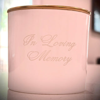 In Loving Memory Candle – Amore Scent - Love Square One