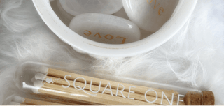 Matches Glass Jar - Love Square One