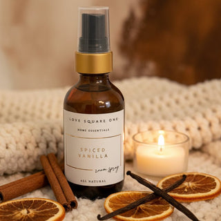 Mini Room Spray 1.9 oz. Amber Glass. Choose Your Scent - Love Square One