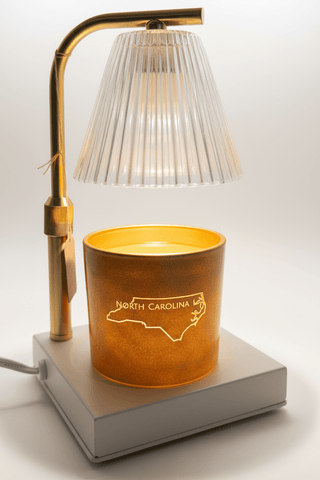 NC Outline Sicilian Blood Orange Candle, Bright Orange Citrus - Love Square One