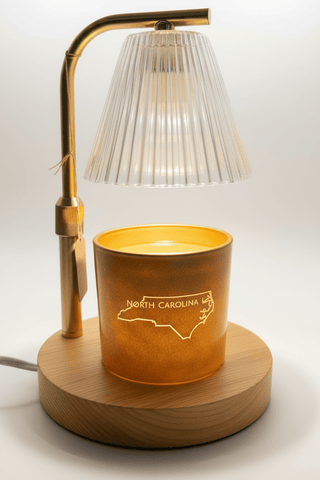 NC Outline Sicilian Blood Orange Candle, Bright Orange Citrus - Love Square One