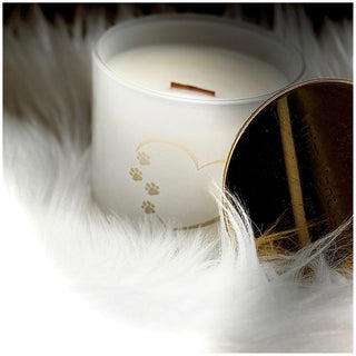 Paw Print Candle A Tribute to Furry Friends - Love Square One