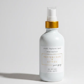 Peppercorn & Citrus Room Spray - Clean, Zesty & Inviting - Love Square One