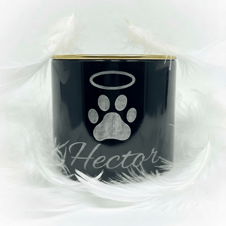 Pet Memorial Candle | Rum Soaked Wood | Customizable - Love Square One