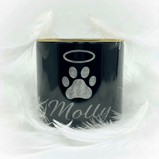 Pet Memorial Candle | Rum Soaked Wood | Customizable - Love Square One