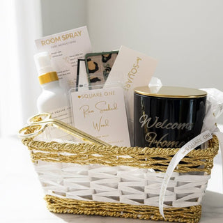 Realtor Welcome Home Gift Basket | Candle, Wax Melt, Room Spray & More - Love Square One