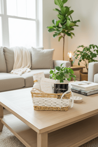 Realtor Welcome Home Gift Basket | Candle, Wax Melt, Room Spray & More - Love Square One