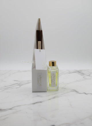 Rum-Soaked Wood Reed Diffuser, Dark Rum Oak, 6 oz - Love Square One