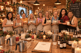 Smith Village Holiday Candle Making Class, Make 3 Gift Candles - Love Square One