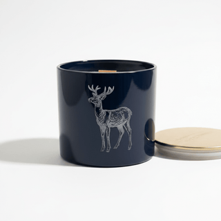 Spiced Vanilla Deer Candle, Cozy Vanilla Cinnamon, 9 oz - Love Square One