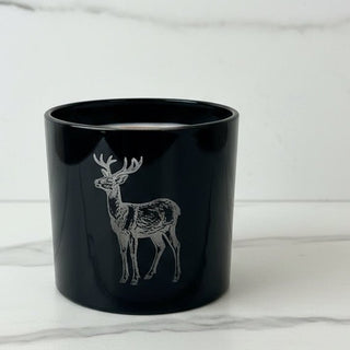 Spiced Vanilla Deer Candle, Cozy Vanilla Cinnamon, 9 oz - Love Square One