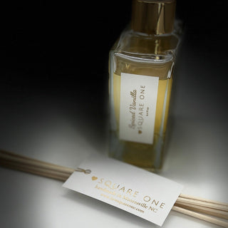 Spiced Vanilla Reed Diffuser, Cozy Vanilla Cinnamon, 6 oz - Love Square One
