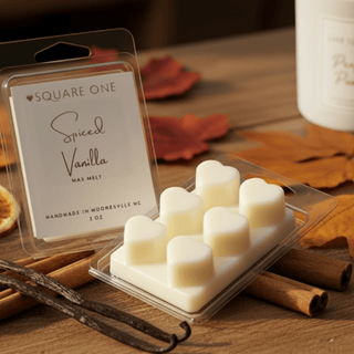 Spiced Vanilla Wax Melts, Cozy Vanilla Cinnamon, 2 oz - Love Square One