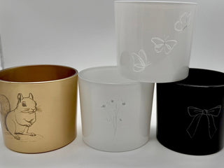 Sweet Tuscan Cashmere Candle, Butterfly Design - Love Square One