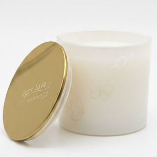 Sweet Tuscan Cashmere Candle, Butterfly Design, Premium - Love Square One