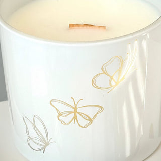 Sweet Tuscan Cashmere Candle, Butterfly Design, Premium - Love Square One