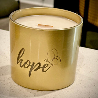 Sweet Tuscan Cashmere Candle, Butterfly Design, Premium - Love Square One