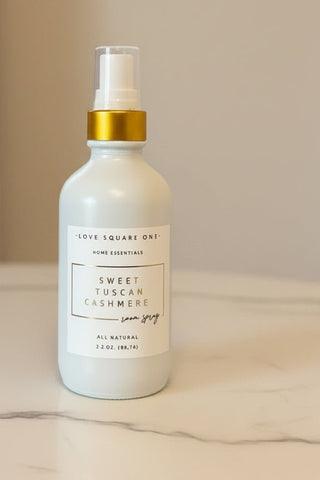 Sweet Tuscan Cashmere Room Spray, Soft Vanilla Amber, 3oz - Love Square One