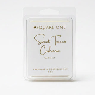 Sweet Tuscan Cashmere Wax Melt, Soft Vanilla Amber, 2 oz - Love Square One