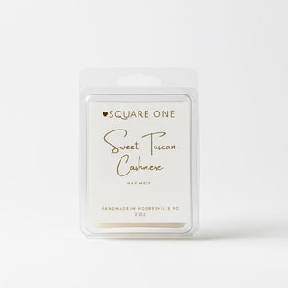 Sweet Tuscan Cashmere Wax Melt, Soft Vanilla Amber, 2 oz - Love Square One