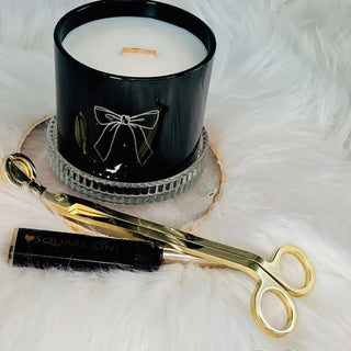 Velvet & Smoke - Bow Candle 2025 - Love Square One
