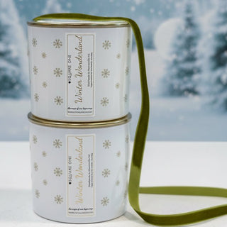 Winter Wonderland Snowflake Wrap Candle - Love Square One