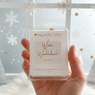 Winter Wonderland Wax Melt. Gingerbread and Vanilla Holiday Fragrance | Love Square One - Love Square One